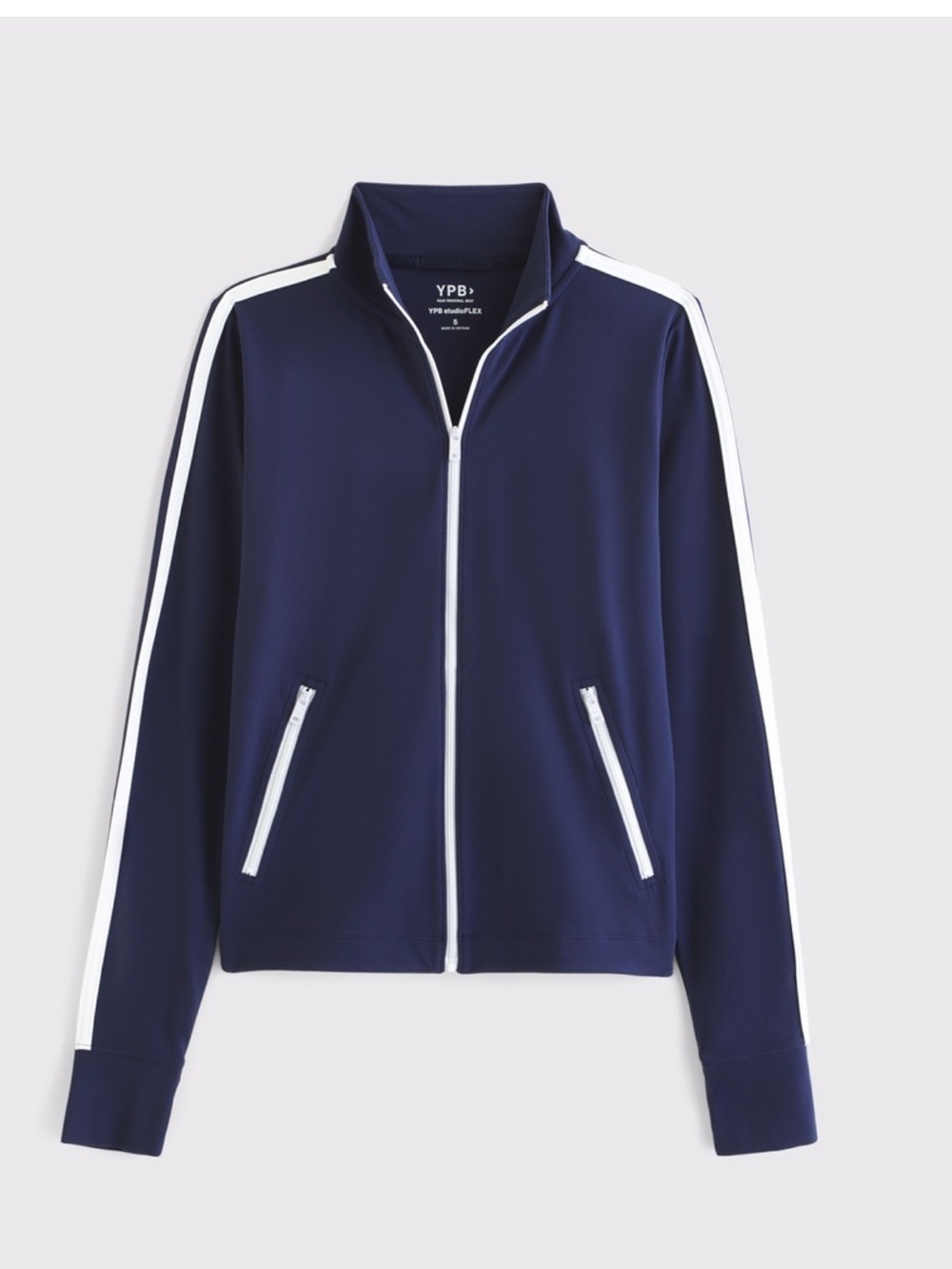 Abercrombie & Fitch Navy YPB studioFLEX Full-Zip Jacket size XL